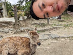 Me and a deer in Nara