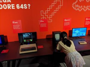 Family weekend in Manchester Cara Science Museum Power Up Retro